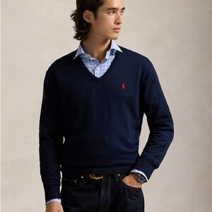 Polo by Ralph Lauren Men's Navy Sweater